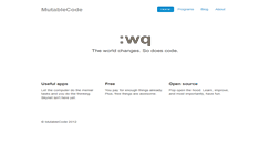 Desktop Screenshot of mutablecode.com